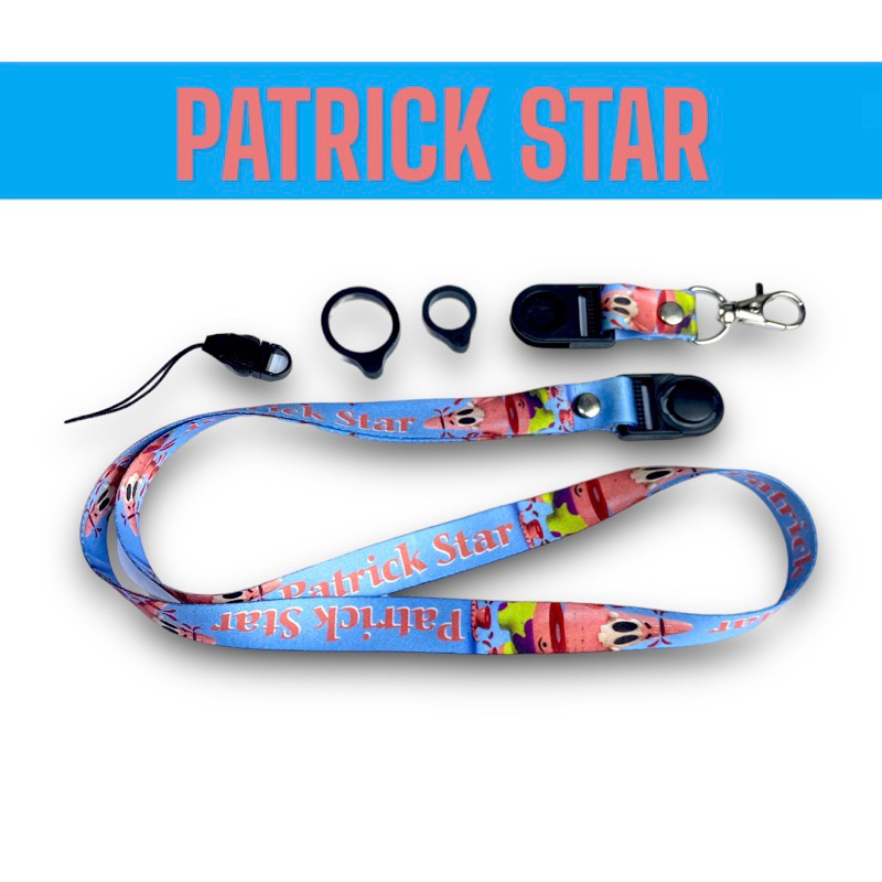 

PATRICK STAR LANYARD GANTUNGAN HANDPHONE