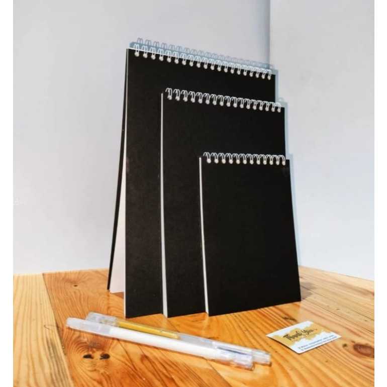 

Water Color Book Buku Gambar Spiral Kertas Cat Air Cellulose 250gsm A6/ A5 /B5