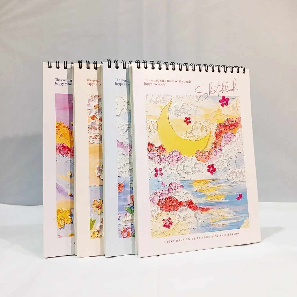 

[TERBARU] Buku Sketchbook A5 Tebal Buku Gambar Sketsa Vertikal Jilid Spiral 45 Lembar / 90 Halaman