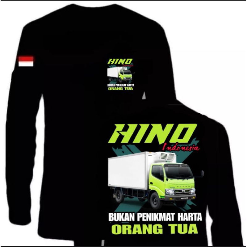 KAOS HINO INDONESIA BUKAN PENIKMAT HARTA ORANG TUA LENGAN PANJANG