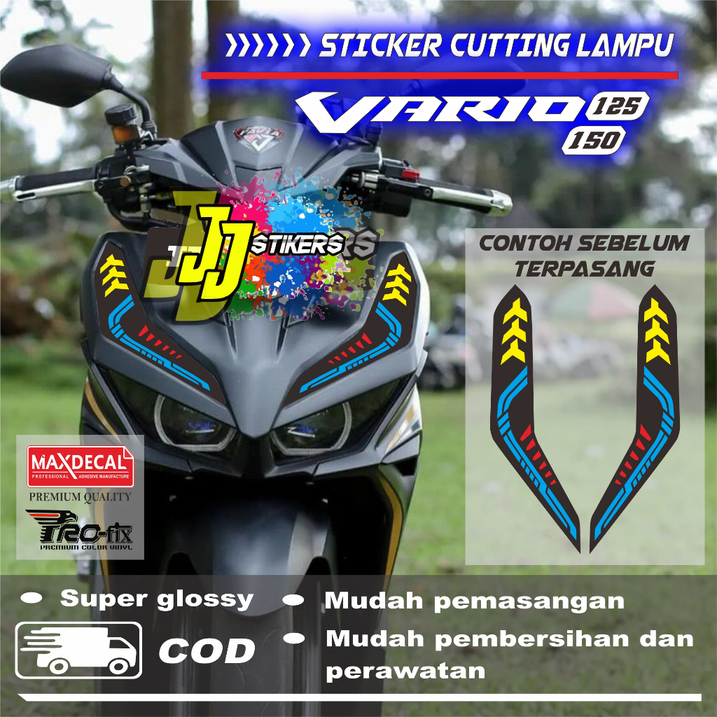 STICKER ALIS MOTOR VARIO 125 150 NEW 2018-2024