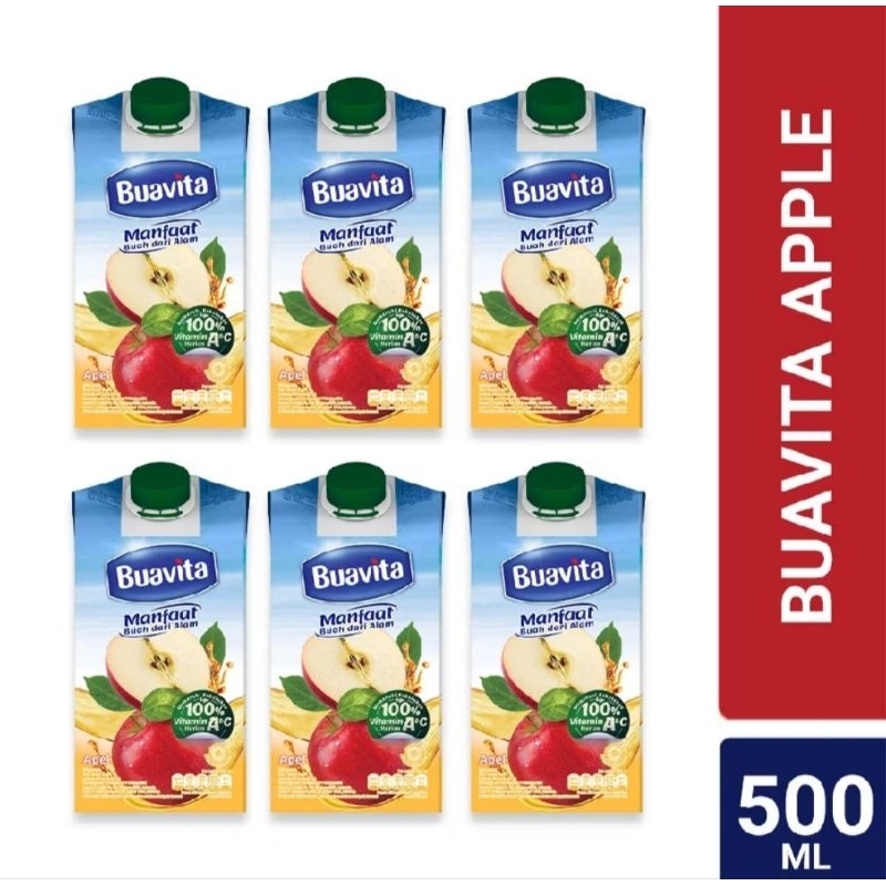 

Buavita Apel 500 ml x 6 pcs