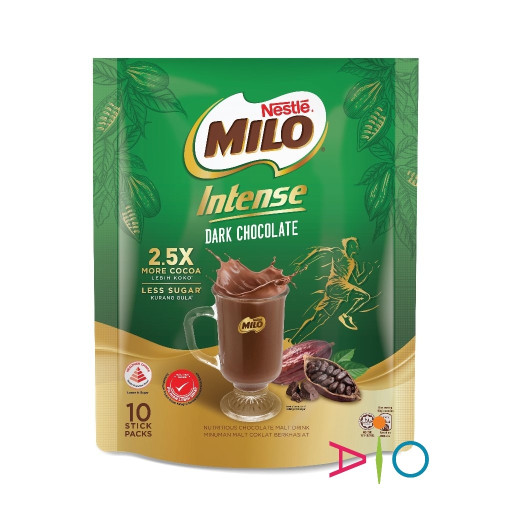 

MILO Intense Dark Chocolate ( 10's x 33g)