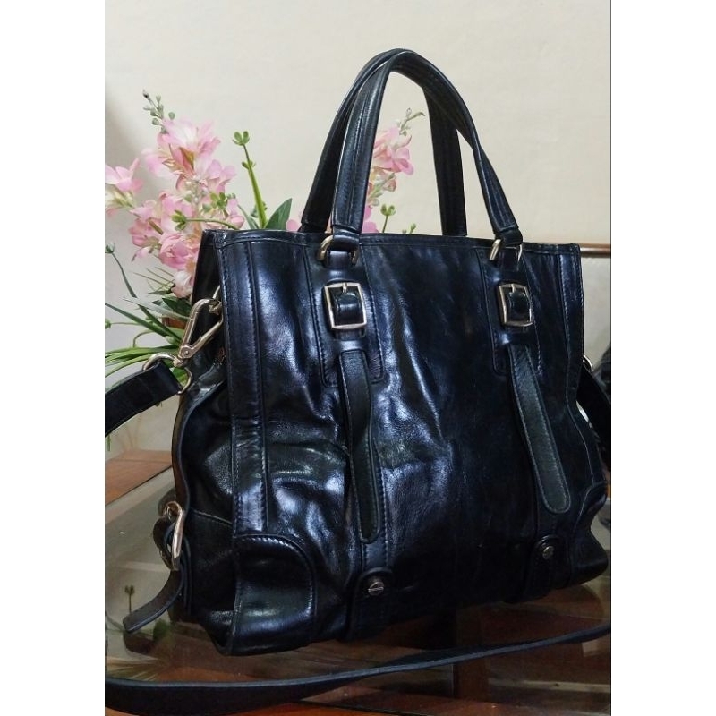 Tas kulit asli preloved