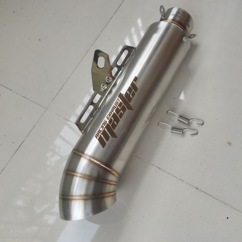 KNALPOT RACING MASTER JP NEW TITANIUM ELBOW SILINCER SAJA. KNALPOT RACING MASTER JP NEW TITANIUM ELB