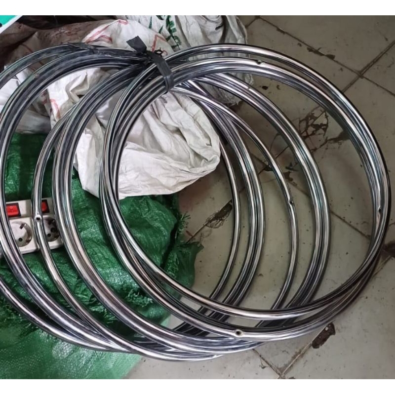 Ring besi velk kursi roda standar rumah sakit