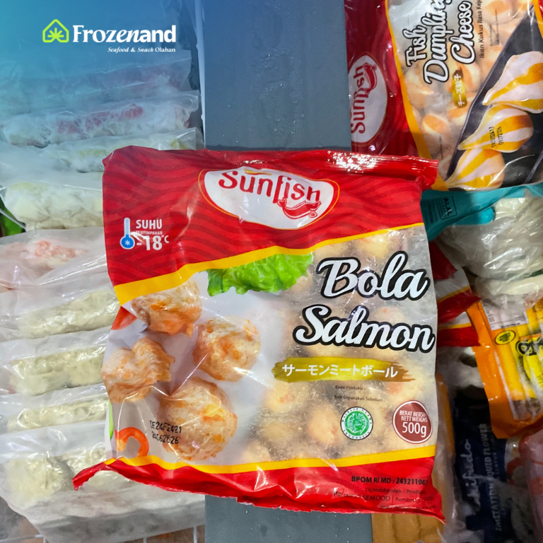 

Sunfish Fish kembang cumi / Bola Salmon 500gr