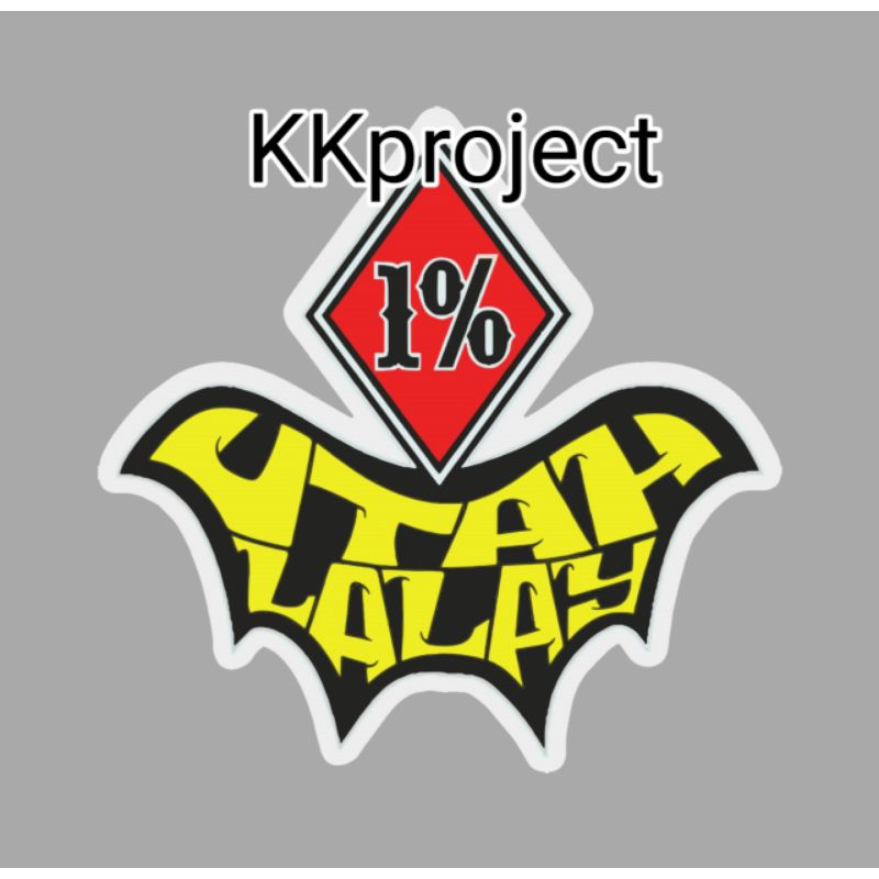 

Stiker 1% Utah Lalay bahan Graftac stiker