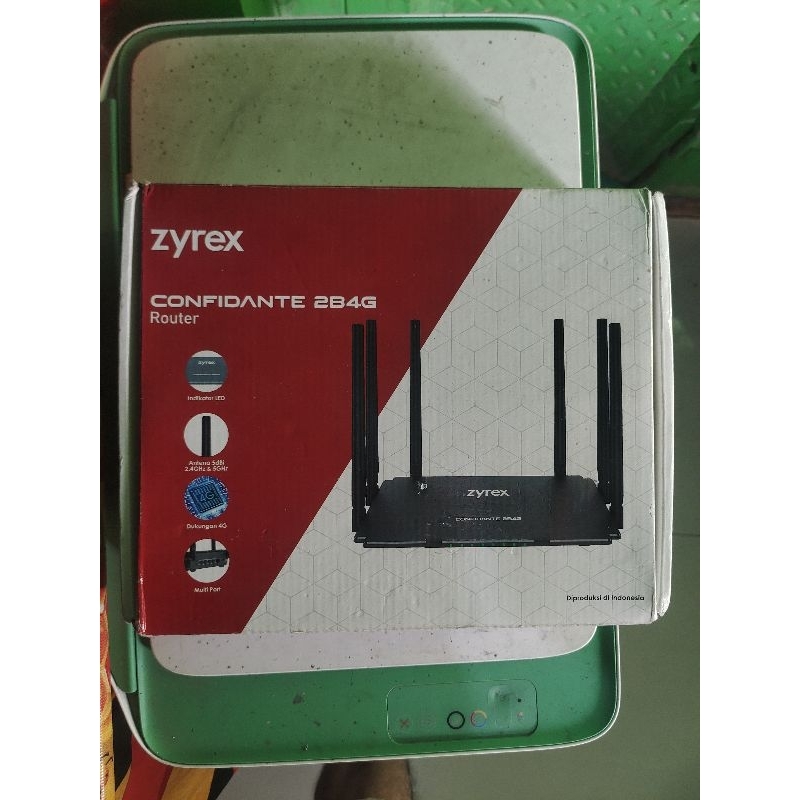 Modem Router DualBand, Zyrex Confidante 2B4G, All Operator