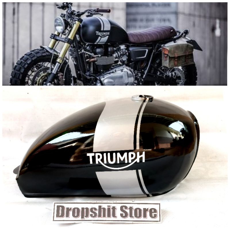 Tangki custom japstyle Triumph Royal enfield Bobber bratstyle