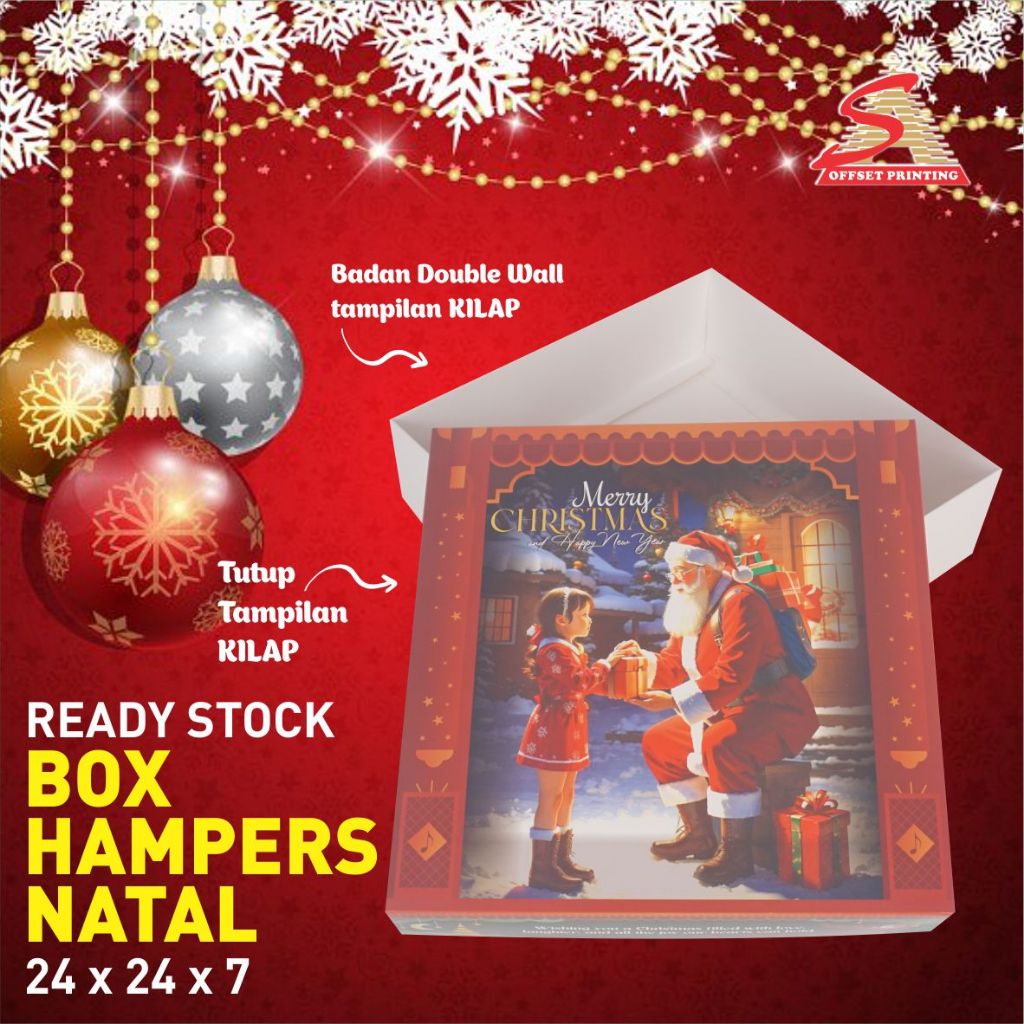 

24x24x7 Box Natal/Christmas Box/Christmas hampers/Dus Natal
