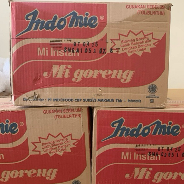 

INDOMIE GORENG 1 KARTON ISI 40PC