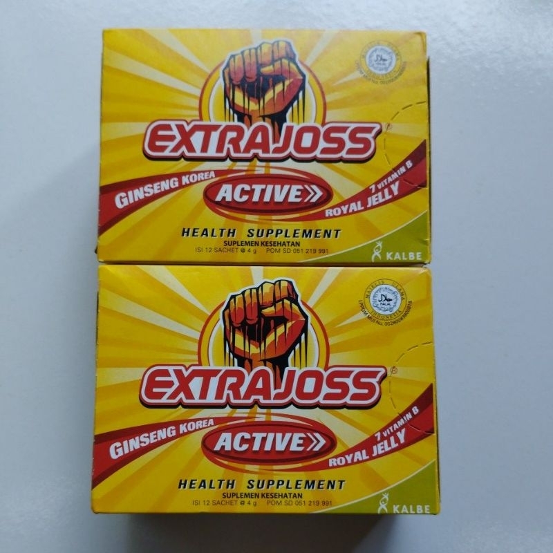 

Redy promo Extrajoss 2 pack isi 24 sachet murah