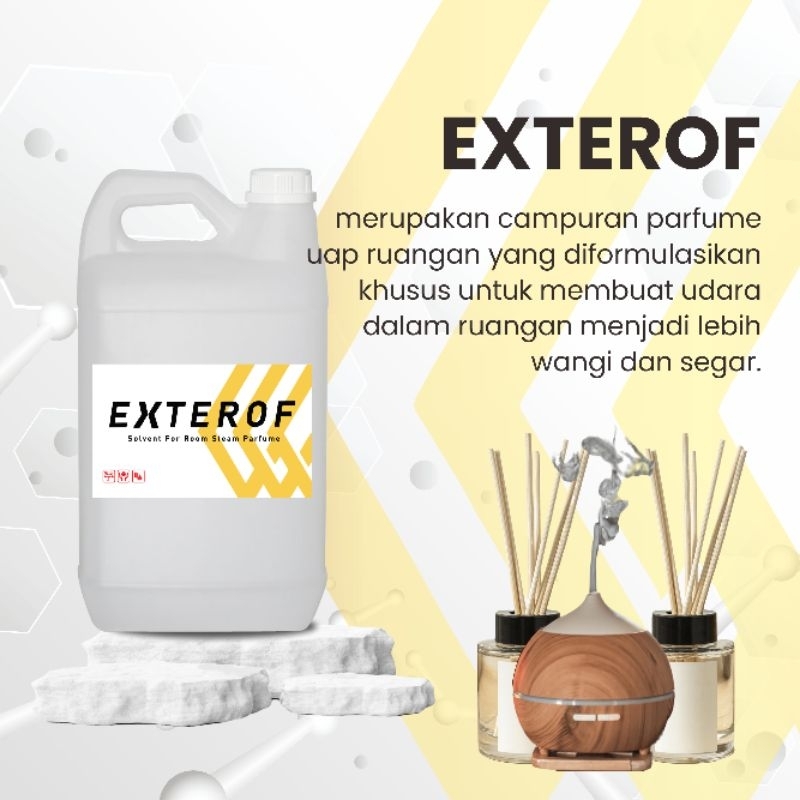 EXTEROF - Pelarut/Campuran Pewangi Uap Ruangan | 5 Liter | Halal