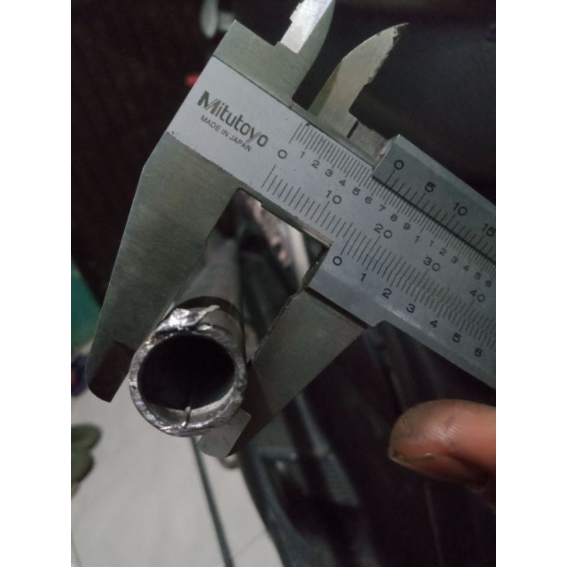 pipa Besi OD 16mm ID 13mm tebal 1.5mm