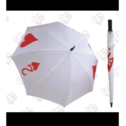Alat sulap - Card thru umbrella
