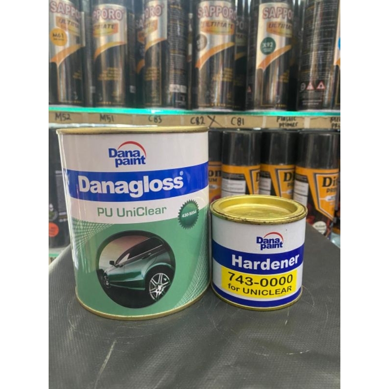 danagloss-pernis-pu uniclear-2k-otomotif-1literset-pernis mobil dan kayu
