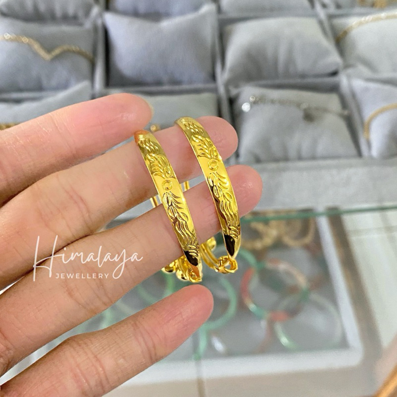 Gelang Bayi 3 Bulanan Bahan Tembaga Lapis Emas Lapisan Emas Tebal Keuntungan Bisa Dipoles atau Disep