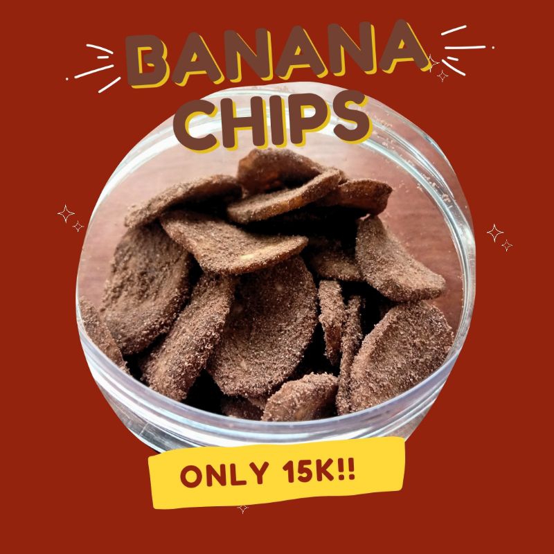 

Banana Chips Choco Lampung RandBy/ keripik pisang coklat lampung