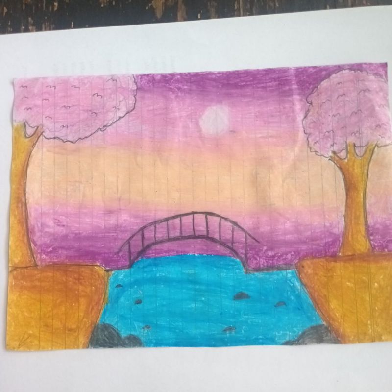 

Gambar pemandangan alam anak sd