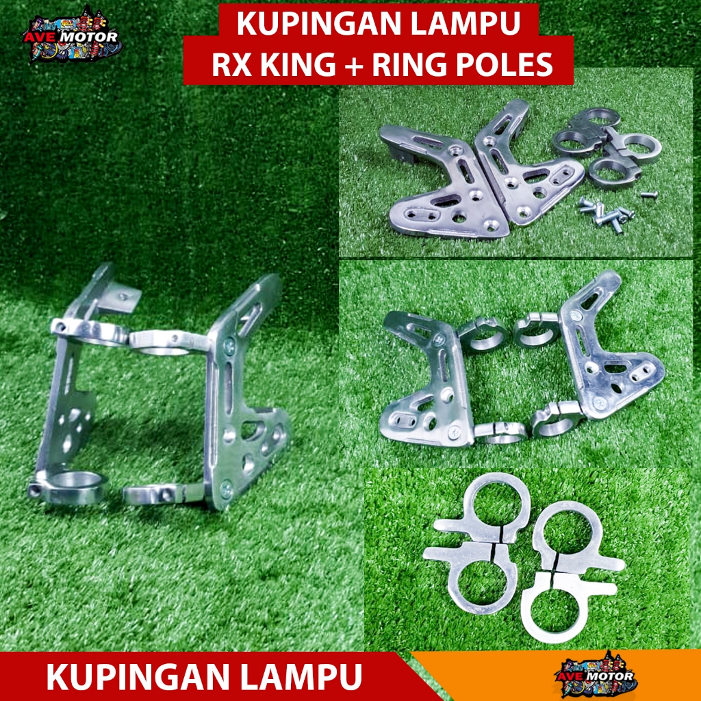 KUPINGAN LAMPU RX KING POLES