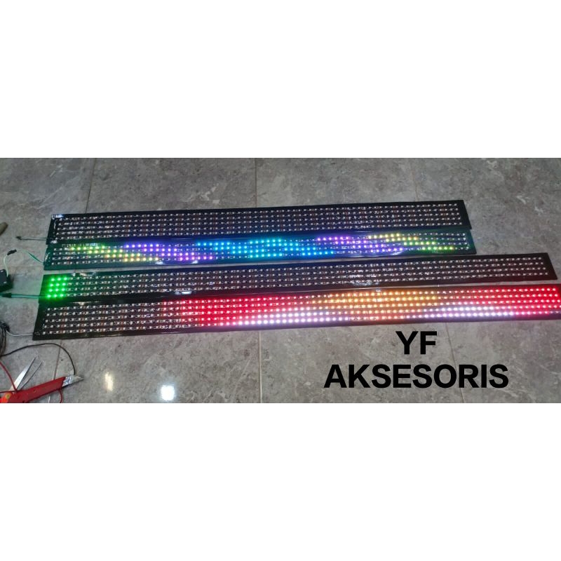 lampu strobo kaca mobil, lampu variasi mobil