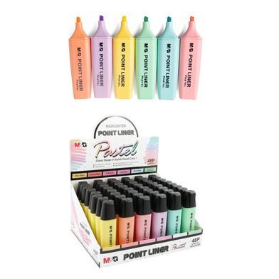 

M&G PASTEL HIGHLITER MIX WARNA POINT LINER AHM21579