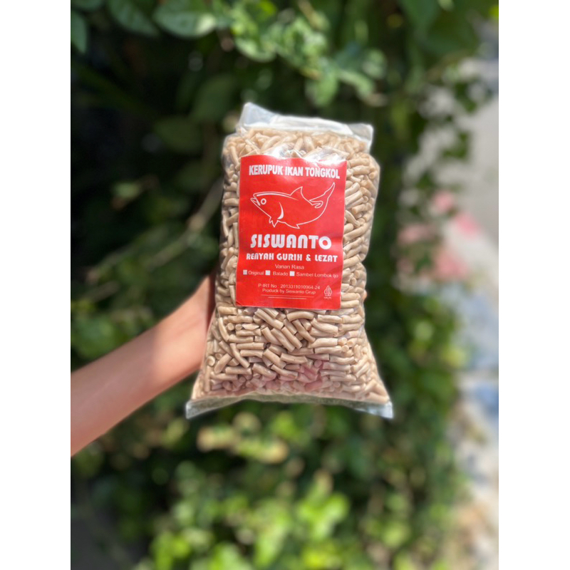 

KERUPUK TONGKOL MENTAH SISWANTO 1 KG