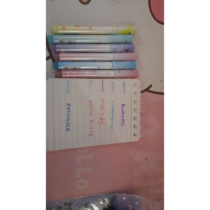 

[bisa cod] stabilo sanrio lucu hrg per 1pcs