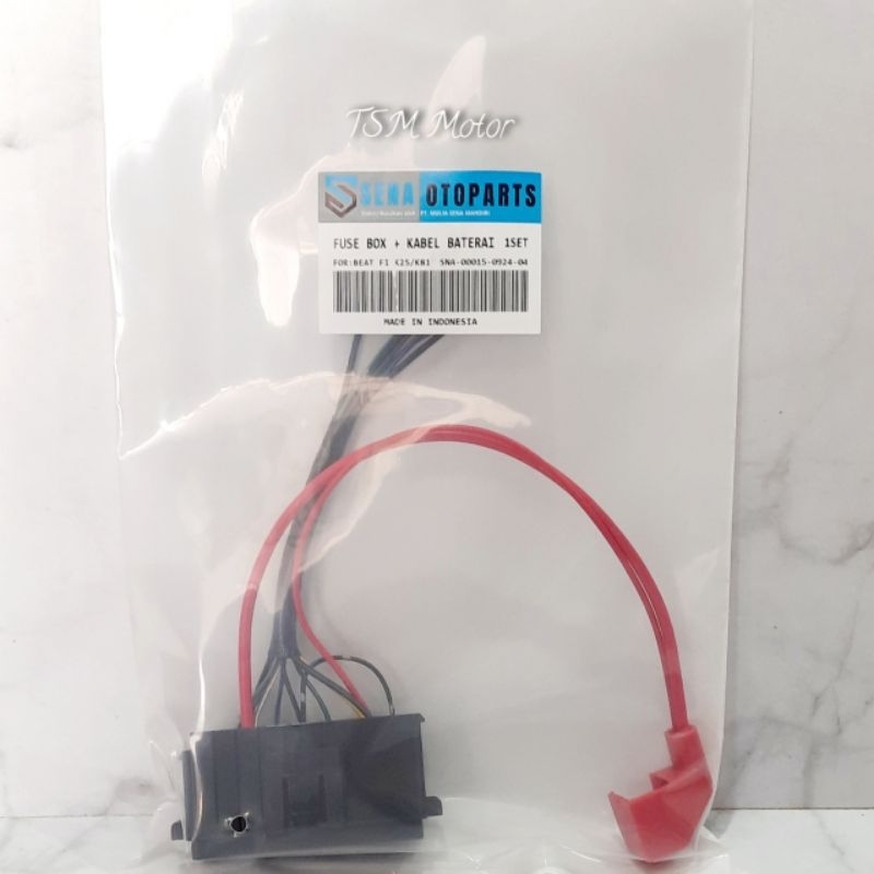 Box Sekring Sikring Fuse Box + Kabel Aki Honda Beat Fi ESP Pop Beat Street K25 K81 ORI SENA OTOPARTS