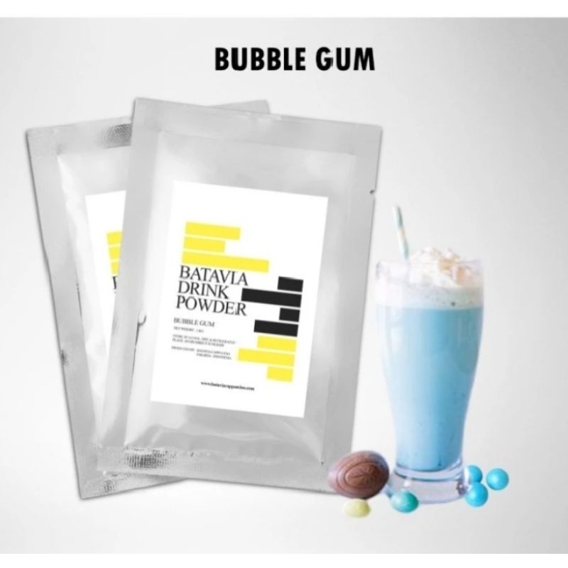 

BUBUK MINUMAN RASA BUBBLE GUM 1KG/POWDER DRINK