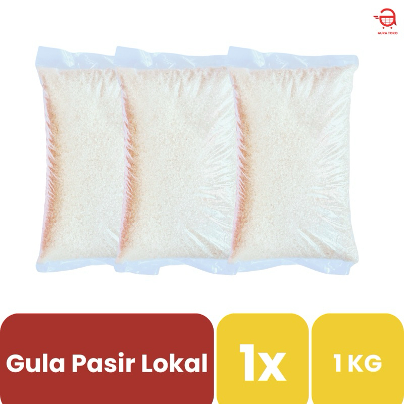 

GULA PASIR LOKAL 1KG GULA TEBU GROSIR TERMURAH