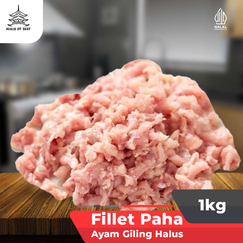 

Paha Ayam Giling Cincang Segar Berkualitas Minced Chicken Thigh 1KG