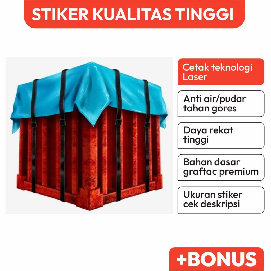 STIKER BOX PUBG Aesthetic Stiker |Stiker Tumblr / Stiker Pack aesthetic