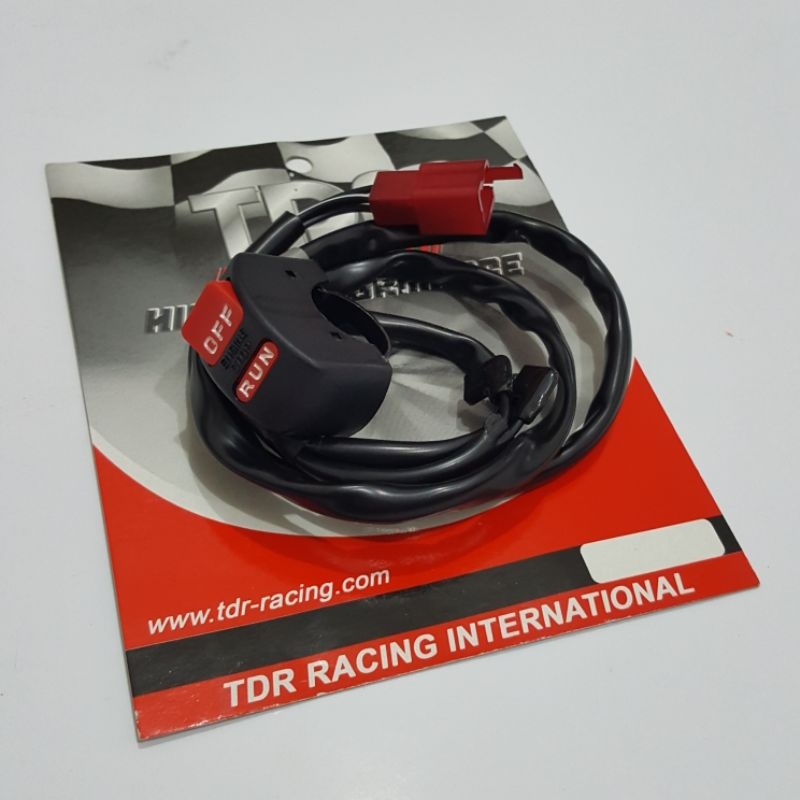 SAKLAR ON OFF / STOP ENGINE UNIVERSAL TDR ORIGINAL SATRIA R15 VIXION CBR MT15 DLL