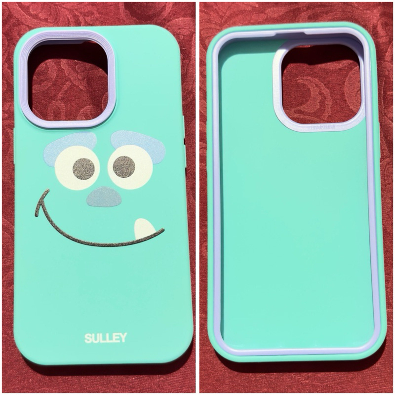 Soft Case Pelindung 3 in 1 Desain Kartun Monster Liquid Untuk IPhone 13 Pro (Preloved)