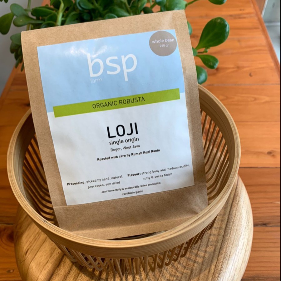 

Kopi Robusta "Loji" Wholebean