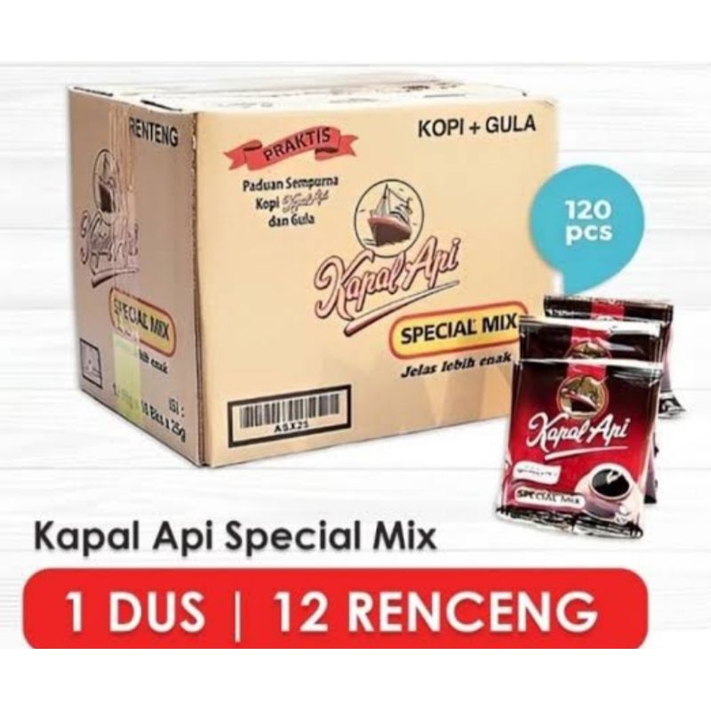 

Kapal Api Special Mix 1 Dus (12 Renceng)