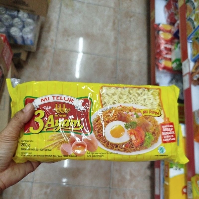

MIE TELUR 3 AYAM