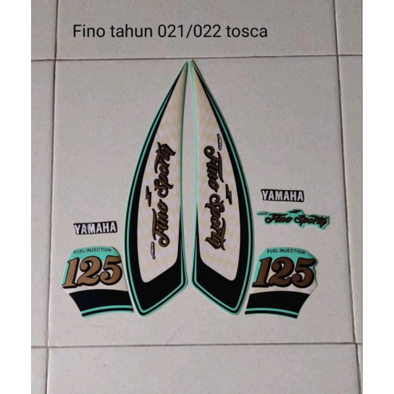 Sticker Striping Standart Motor Fino Thn 2021-2022 Ori
