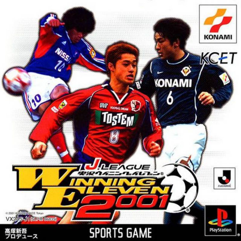 WINNING ELEVEN 2001 KASET PS1