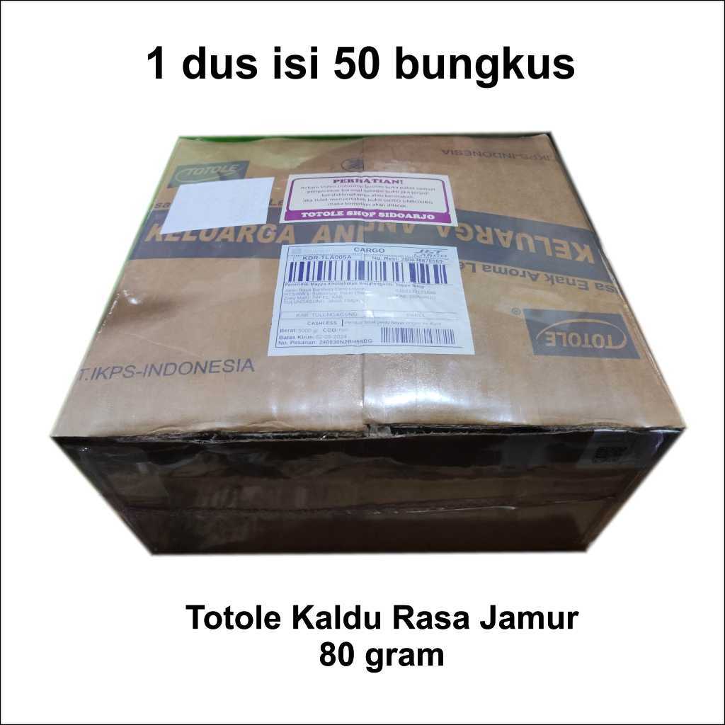 

Totole Kaldu Rasa Jamur 80 gram gr g 1 dus kardus karton isi 50 pcs