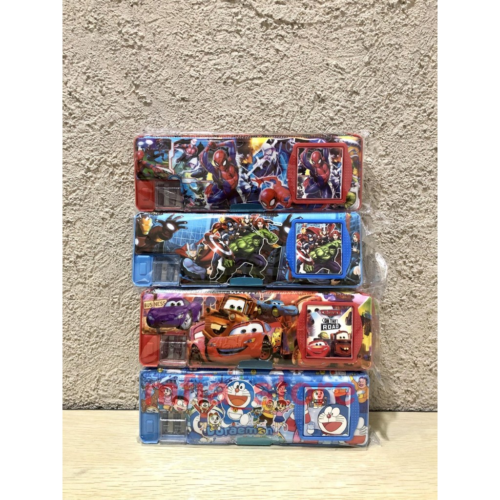 

Kotak Pensil Magnet / Tempat Pensil Pencil case Anak Pencil case anak ada Calculator