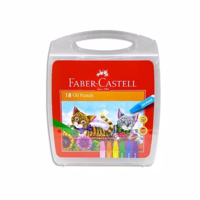 

Faber-Castell Hexagonal Oil Pastel 18 WARNA / 24 WARNA