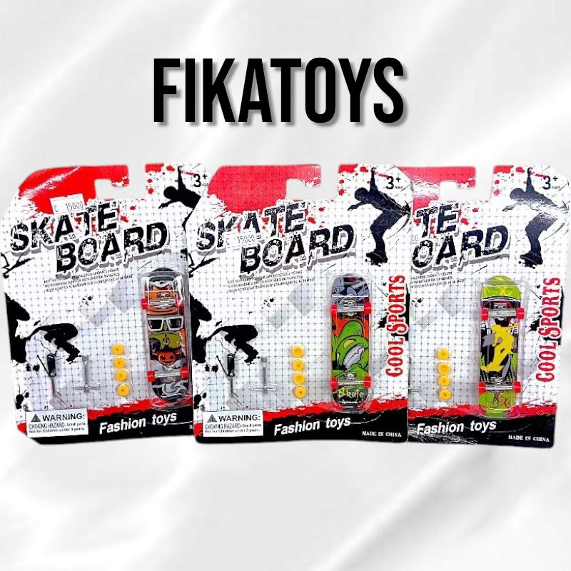 Mainan Skateboard Mini Cool Sport LY 6804 C Fingerboard Mainan Skateboard Mini