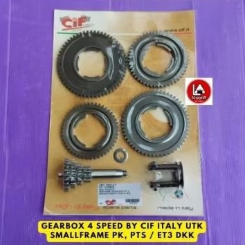 Gearbox 4 speed by CIF italy utk smallframe PK, PTS / et3 dkk