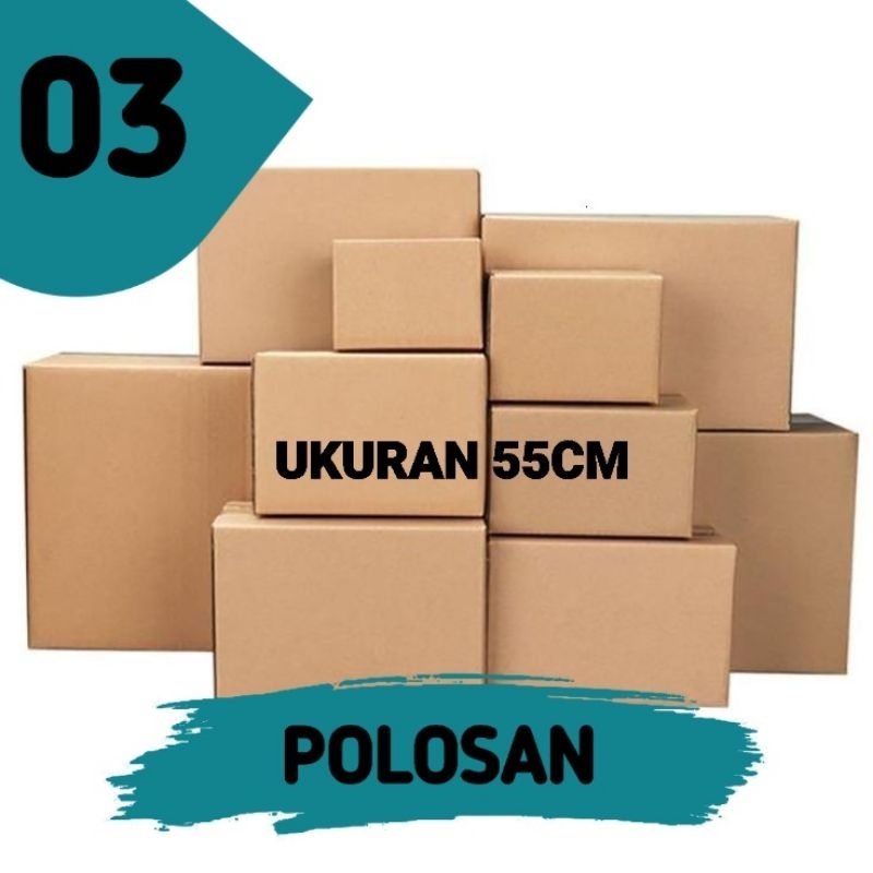 

kardus paket dan kado ukuran 55cm