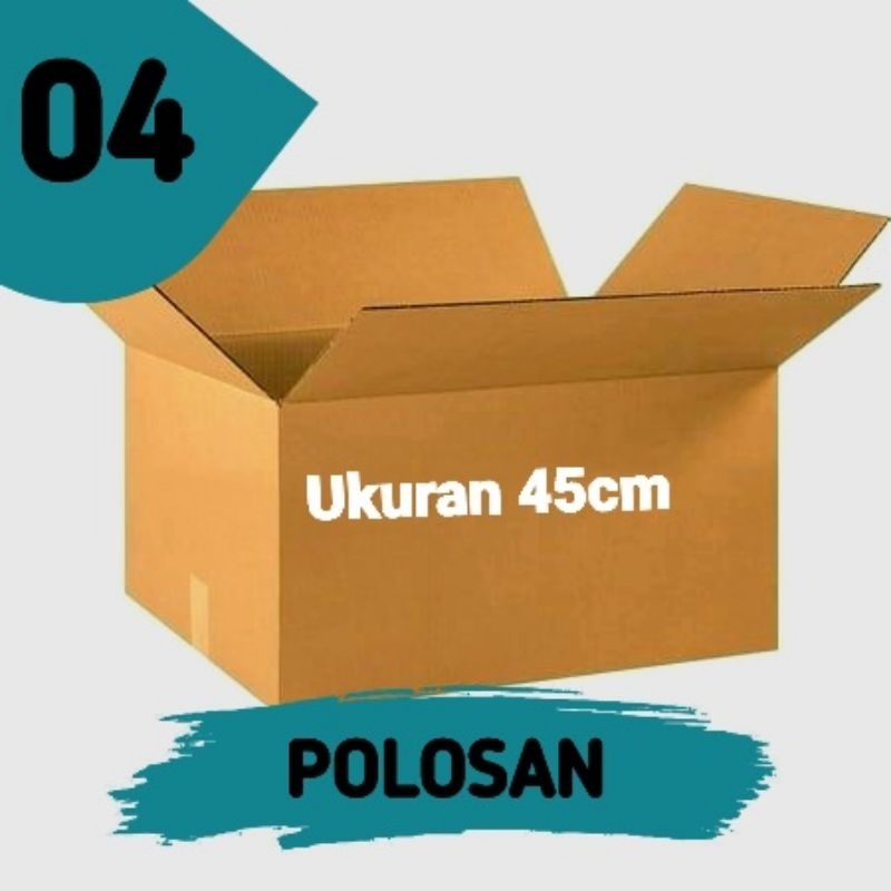 

kardus paket dan kado polosan ukuran 45cm