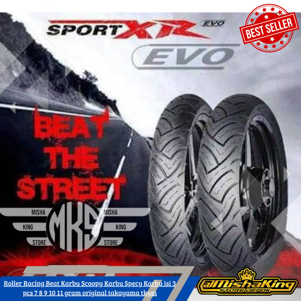 Ban TUBELESS FDR SPORT XR EVO ASTRA GROUP matic ring 14 mio vario beat series ban MOTOR TUBLES ASLI