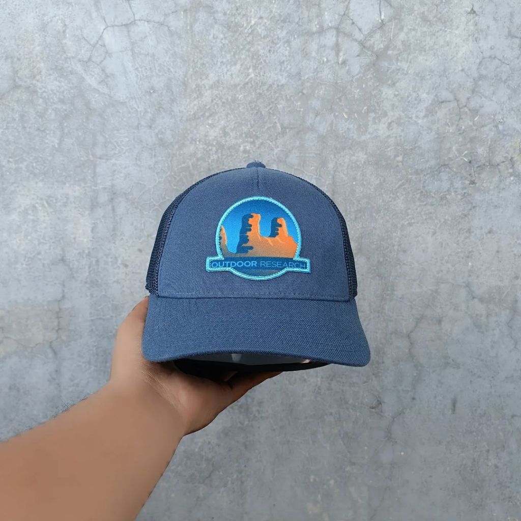 Topi Trucker Topi Jaring Unisex Pria Wanita OUTDOOR RESEARCH Original